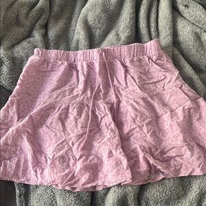 La Hearts Pink Mini Skater Skirt for Casual Days